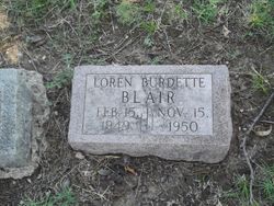 Loren Burdette Blair 