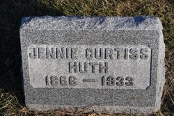 Jennie <I>Curtiss</I> Huth 