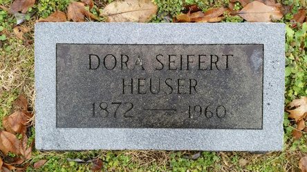 Dora <I>Seifert</I> Heuser 