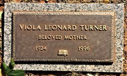 Viola Mae “Tiny” <I>Lenoard</I> Turner 