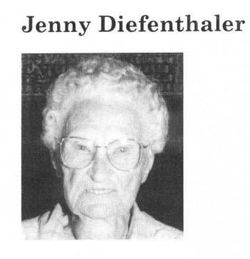 Jennie <I>Falk</I> Diefenthaler 
