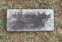 Helen B. <I>Banks</I> Adams 