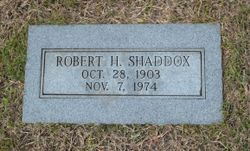 Robert Hearold Shaddox 