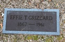 Effie T <I>Ezell</I> Grizzard 
