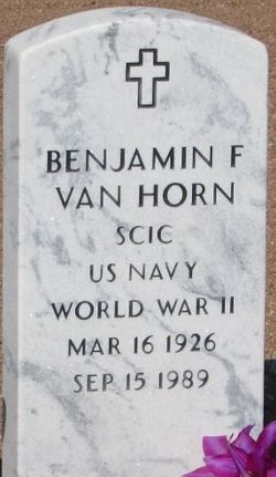Benjamin Franklin Van Horn III