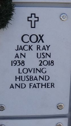 Jack Ray “Jackie” Cox 
