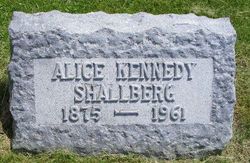 Alice <I>Kennedy</I> Shallberg 