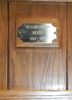 Richard Vernon Means 