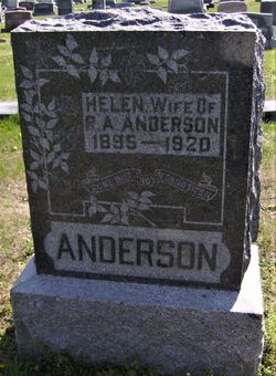 Helen Marie <I>Dickens</I> Anderson 