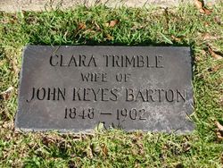 Clara <I>Trimble</I> Barton 