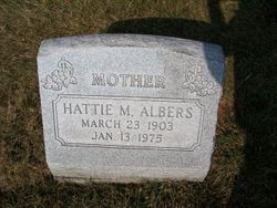Hattie M <I>Wonder</I> Albers 