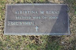 Albertina M Burns 