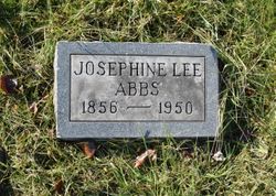 Josephine <I>Lee</I> Abbs 