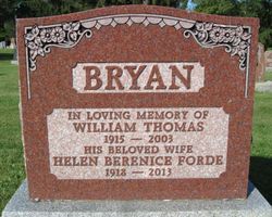 Helen Berenice <I>Forde</I> Bryan 