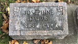 Josephine <I>Todd</I> Dahms 