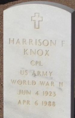 Harrison Frederick Knox 