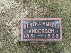 Bertha Amelia Anderson 