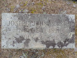 Joseph John Person 