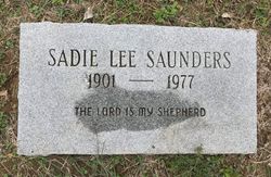 Sadie Lee <I>Ferry</I> Saunders 