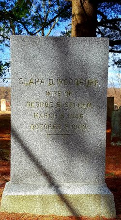 Clara Drake <I>Woodruff</I> Selden 