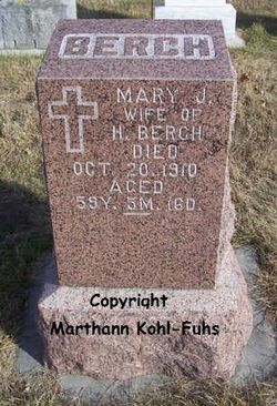 Mary Jane <I>Buckingham</I> Berch 