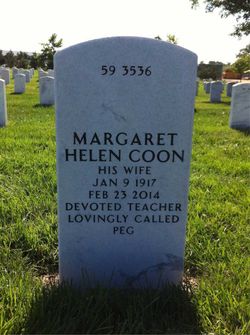 Margaret Helen “Peg” <I>Coon</I> Cockrell 