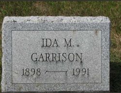 Ida May <I>Ward</I> Garrison 