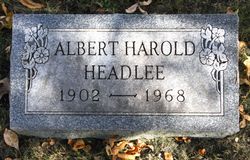 Albert Harold Headlee 