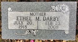 Ethel Mae <I>Snow</I> Darby 