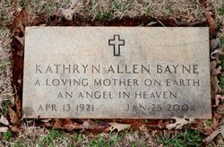 Kathryn <I>Allen</I> Bayne 