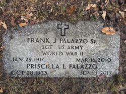 Sgt Frank Joseph Palazzo Sr.