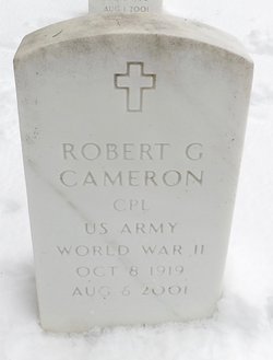 Corp. Robert Grant Cameron 
