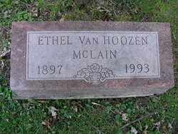 Ethel <I>Van Hoozen</I> McLain 
