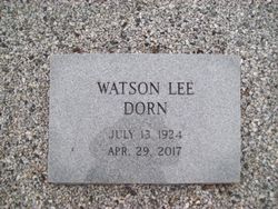 Watson Lee Dorn Sr.