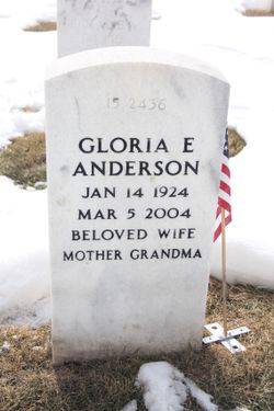 Gloria E <I>Nelson</I> Anderson 