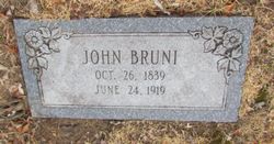 John/Johann Bruni 