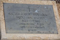 Walter Robert Braithwaite 