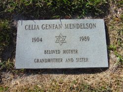 Celia <I>Abramovitz  Genfan</I> Mendelson 