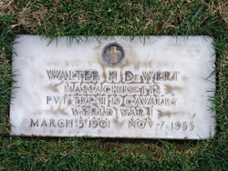 Walter H Dewert Jr.