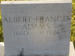 Albert Francis Adams 