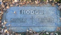 Edith Alice <I>Hollister</I> Hodge 