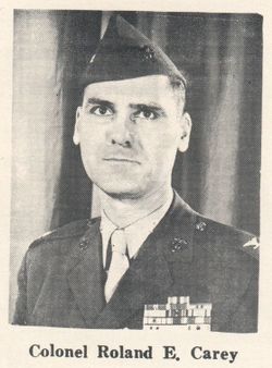 Col Roland Ellsworth Carey 