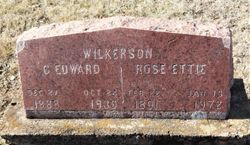 C Edward Wilkerson 