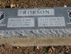 Hazel C <I>Carr</I> Robson 