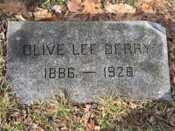 Olive Lee “Polly” <I>Nutting</I> Berry 