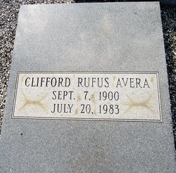 Clifford Rufus Avera 