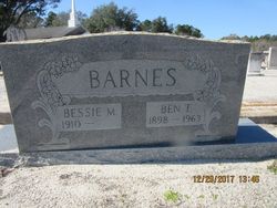 Bessie Mae <I>Carroll</I> Barnes 
