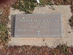 PVT Arthur Sam Williams 