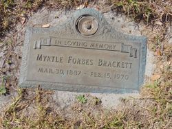 Myrtle H <I>Forbes</I> Brackett 