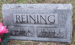 Henry Edwin Reining 